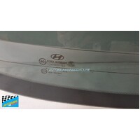 HYUNDAI SANTA FE CM - 5/2006 to 08/2012 - 5DR WAGON - REAR WINDSCREEN GLASS - HEATED, WIPER HOLE - DARK GREY - CALL FOR STOCK - NEW