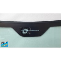 SAAB 9-3 - 10/2003 to 1/2013 - 2DR CONVERTIBLE / CABRIOLET - FRONT WINDSCREEN GLASS - WITH RAIN SENSOR - GREEN - 1543 X 809 - CALL FOR STOCK - NEW