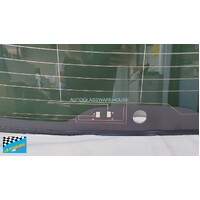 TOYOTA YARIS CROSS MXPB10R MXPJ10R - 8/2020 TO CURRENT - 5DR SUV - REAR WINDSCREEN GLASS - WITH ANTENNA, FITTINGS, TS MOD, 1 HOLE, PRIVACY GREY TINT