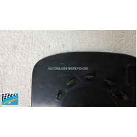 CLEARVIEW AFTERMARKET CURVED MIRROR - OEM - WITH BACKING PLATE 4101 LH - (SECOND-HAND)