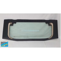 SSANGYONG REXTON MK1/MK2/MK3 - 6/2003 TO 12/2016 - 5DR SUV - REAR WINDSCREEN GLASS - WITHOUT SPOILER - GREEN - NEW