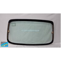 DAEWOO LEGANZA SX - 8/1997 to 8/2002 - 4DR SEDAN - REAR WINDSCREEN GLASS - HEATED - GREEN - NEW