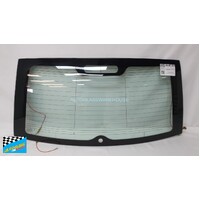 DAEWOO TACUMA U100 - 11/2000 to 12/2004 - 5DR WAGON - REAR WINDSCREEN GLASS - HEATED - GREEN - BRAKE LIGHT - WIPER HOLE - ANTENNA - NEW