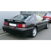 suitable for TOYOTA SUPRA MA71 - 5DR HATCH 1986>1992 - RIGHT SIDE FRONT DOOR GLASS - (Second-hand)