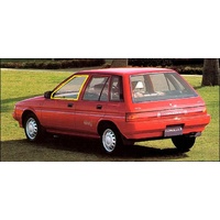 suitable for TOYOTA COROLLA EL30 IMPORT - 1/1986 to 1/1990 - 5DR HATCH -  LEFT SIDE FRONT DOOR GLASS - (SECOND-HAND)