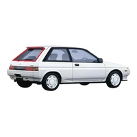 suitable for TOYOTA CORSA TERCEL EL30 AL30 - 1986 to 1990 - 5DR HATCH - REAR WINDSCREEN GLASS - (SECOND-HAND)