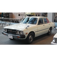 suitable for TOYOTA CORONA XT130 - 10/1979 to 7/1983 - 5DR WAGON - PASSENGERS - LEFT SIDE REAR QUARTER GLASS - (SECOND-HAND)