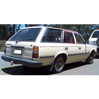 suitable for TOYOTA CORONA ST141 - 8/1983 to 1987 - 4DR WAGON - DRIVERS - RIGHT SIDE REAR DOOR GLASS - (Second-hand)