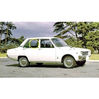 MAZDA 1200-1300 STA/STB/BTC/BTD - 11/1968 to 10/1973 - 4DR SEDAN - RIGHT SIDE REAR DOOR GLASS - (SECOND-HAND)