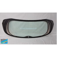 HYUNDAI TUCSON TL - 8/2015 TO 3/2021 - 5DR WAGON - REAR WINDSCREEN GLASS - HEATED - GREEN (WIPER HOLE) - (Second-hand)