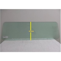 ISUZU NKR/NPR/NPS/NQR - NARROW - 7/1993 to 2007 - TRUCK - REAR WINDSCREEN GLASS - NEW - CLEAR (1120 X 345MM) - NEW