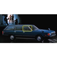 MAZDA 929L LA4 - 1/1977 TO 1/1987 - 4DR SEDAN/5DR WAGON - RIGHT SIDE FRONT DOOR GLASS - (Second-hand)