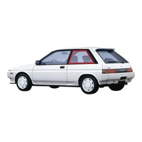 suitable for TOYOTA CORSA TERCEL EL30 AL30 - 1986 to 1990 - 5DR HATCH - PASSENGERS - LEFT SIDE REAR OPERA GLASS - (SECOND-HAND)