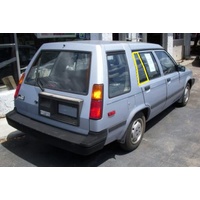 suitable for TOYOTA TERCEL AL20/AL21/AL25 - 1982 to 1988 - HATCH/WAGON -  DRIVERS - RIGHT SIDE REAR QUARTER GLASS - (SECOND-HAND)