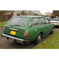 suitable for TOYOTA COROLLA KE36/38 - WAGON 1974>1981 - DRIVERS-RIGHT SIDE REAR QUARTER GLASS - (SECOND-HAND)