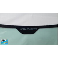 SAAB 9-3 - 10/2003 TO 1/2013 - 2 DR CONVERTIBLE / CABRIOLET - FRONT WINDSCREEN GLASS - GREEN, NO BAND - 1543 X 809 - NEW - CALL FOR STOCK