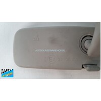 RENAULT KANGOO X61 LWB - 1/2013 to CURRENT - VAN - CENTER INTERIOR REAR VIEW MIRROR - E2 02 05028 - E2 00 708 - GREY - (SECOND-HAND)