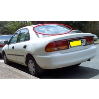 FORD LASER KJ/ KL  4DR SEDAN 10/94 to 2/99  REAR SCREEN GLASS-NEW