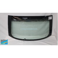 HYUNDAI ACCENT LC - 6/2000 to 8/2002 - 3DR/5DR HATCH - REAR WINDSCREEN GLASS - HEATED, WIPER HOLE - 690mm centre height - GREEN - NEW