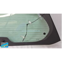 RENAULT SCENIC II J84 - 2/2005 to 12/2010 - 5DR SUV - REAR WINDSCREEN GLASS - HEATED/ENCAPSULATED/GREEN - WINDOW LIFTS UP SEPARATE TO TAILGATE - NEW