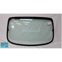 DAEWOO LEGANZA SX - 8/1997 to 8/2002 - 4DR SEDAN - REAR WINDSCREEN GLASS - HEATED - GREEN - NEW