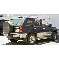 ISUZU WIZARD IMPORT - 1988 to 1993 - 3/5DR WAGON - REAR WINDSCREEN LIFTGATE - 14 HOLES - (Second-hand)