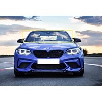 BMW M2 F87 - 10/2015 to 3/2023 - 2DR COUPE - FRONT WINDSCREEN GLASS - RAIN SENSOR, ADAS 1 CAM, TOP&SIDE MOULD - GREEN - NEW