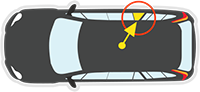 Right Rear Qtr/Vent location for SUBARU LIBERTY/OUTBACK 5TH GEN - 9/2009 TO 12/2014 - 4DR WAGON - RIGHT SIDE REAR DOOR GLASS - LIGHT GREY (CALL FOR STOCK)
