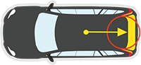 Rear Wagon location for suitable for TOYOTA PRADO 120 SERIES - 2/2003 to 10/2009 - 3DR/5DR WAGON - REAR WINDSCREEN GLASS - HEATED, NO WIPER HOLE - PRIVACY TINT