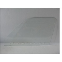 HOLDEN GEMINI TC-TD-TE-TF-TG-TX - 3/1975 to 4/1985 - 4DR SEDAN - PASSENGERS - LEFT SIDE FRONT DOOR GLASS - CLEAR