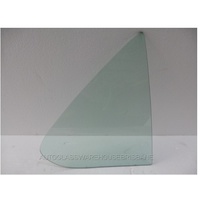 HOLDEN TORANA LH-LX-UC - 5/1974 to 1/1980 - 4DR SEDAN - DRIVERS - RIGHT SIDE REAR QUARTER GLASS - GREEN - MADE TO ORDER