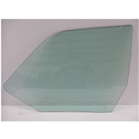 CHRYSLER VALIANT VJ-CL-CM - 1973 to 1976 - 4DR SEDAN - PASSENGERS - LEFT SIDE FRONT DOOR GLASS - GREEN