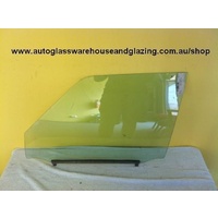 suitable for TOYOTA COROLLA KE70 - 1/1981 to 1/1985 - SEDAN/WAGON- LEFT SIDE FRONT DOOR GLASS - SHORT 675MM