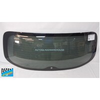 HYUNDAI SANTA FE CM - 5/2006 to 08/2012 - 5DR WAGON - REAR WINDSCREEN GLASS - HEATED,  WIPER HOLE - DARK GREY