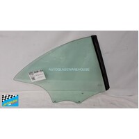 PEUGEOT 307CC - 11/2003 TO 12/2009 - 2DR COUPE - DRIVER - RIGHT SIDE REAR CARGO GLASS - 3 HOLES - GREEN (WITH MOULD)