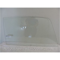 CHRYSLER VALIANT VH CHARGER - 1971 to 1972 - 2DR COUPE - DRIVERS - RIGHT SIDE FRONT DOOR GLASS (WITH VENT) - CLEAR