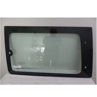 suitable for TOYOTA LITEACE/SPACIA KR42,YR40,SR40G - VAN - 1/1997 to 1/2002 - RIGHT SIDE FRONT CARGO GLASS (POP-OUT WINDOW BEHIND DRIVER, 3 HOLES)