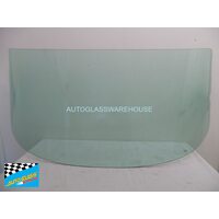 JAGUAR E-TYPE SERIES 3 (2+2) -  1/1971 to 1975 - 2DR COUPE - FRONT WINDSCREEN GLASS - 1491 X 574 - GREEN