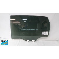 NISSAN QASHQAI J12 - 10/2022 TO CURRENT - 5DR SUV - PASSENGER - LEFT SIDE REAR DOOR GLASS (WITH FITTING, PRIVACY GREY)