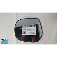 SUITABLE FOR TOYOTA LANDCRUISER PRADO 150 SERIES - 11/2009 TO CURRENT - 5DR WAGON - LEFT SIDE CURVED MIRROR WITH BACKING PLATE - SR1400 >PP<