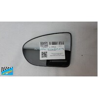 NISSAN DUALIS J10- 10/2007 to - 6/2014 - 5DR WAGON - PASSENGERS - LEFT SIDE MIRROR - CURVED WITH BACKING PLATE - (OEM) - (3001-845 LH)