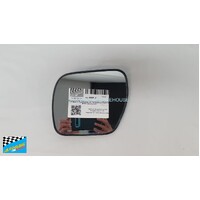 MITSUBISHI PAJERO NS/NT/NW/NX - 11/2006 to CURRENT - 4DR WAGON - LEFT SIDE FLAT GLASS MIRROR - WITH BACKING PLATE NUMBER LH SR1400