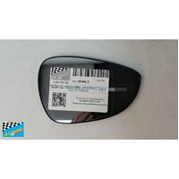 FORD FIESTA WT - 10/2010 to CURRENT - 4DR SEDAN (NOT THAI BUILT) - DRIVERS - RIGHT SIDE GENUINE CURVED MIRROR WITH BACKING PLATE - Z001-001-80 RH