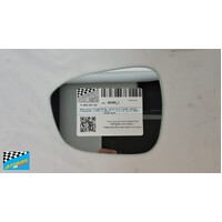 MITSUBISHI OUTLANDER ZM - 11/2021 TO CURRENT - 5DR SUV - PASSENGERS - LEFT SIDE MIRROR - FLAT GLASS ONLY - 174MM x 135MM