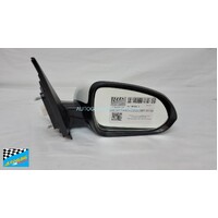 KIA RIO YB - 12/2016 to CURRENT - 5DR HATCH - DRIVERS - RIGHT SIDE MIRROR - WHOLE ASSEMBLY WITH FLAT GLASS MIRROR - E13 049725