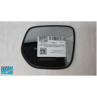 HOLDEN COLORADO RG - 6/2012 to CURRENT - 4 DR DUAL CAB - DRIVERS - RIGHT SIDE MIRROR - OEM CURVED GLASS W/ BACKING PLATE SR 1400 9403 L