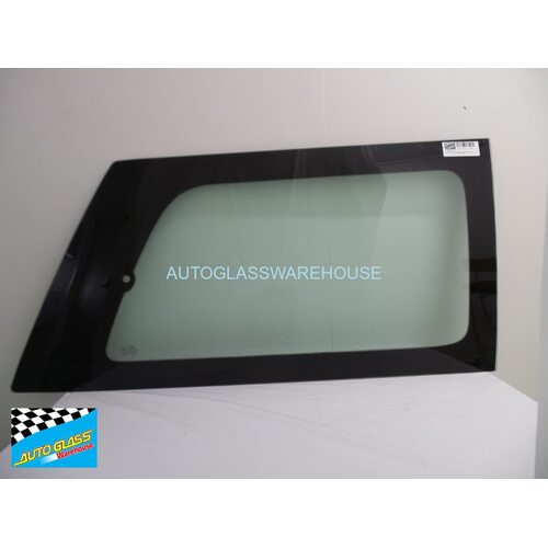 suitable for TOYOTA TOWNACE CR31 IMPORT - 10/1993 to 8/1996 - RIGHT SIDE REAR CARGO GLASS - 1 HOLE - GREEN - NEW