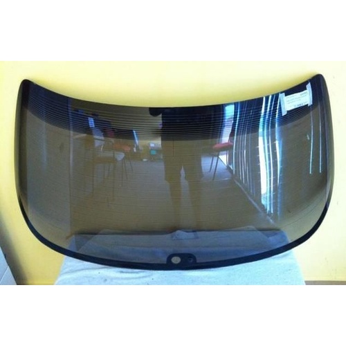 suitable for TOYOTA CARINA ST182 - 4DR SEDAN 1992>CURRENT - REAR WINDSCREEN - WIPER HOLE - (SECOND-HAND)