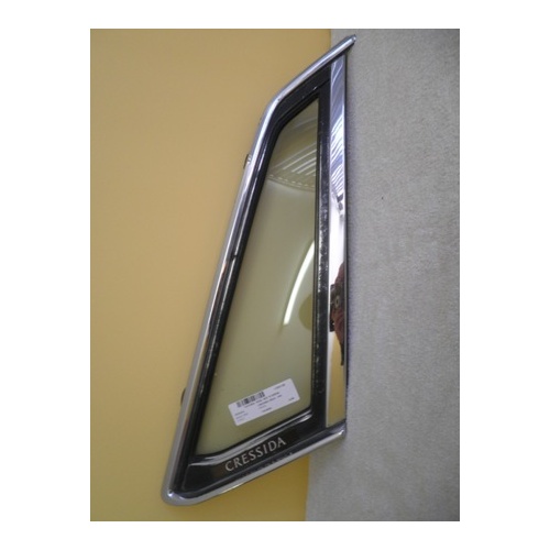 suitable for TOYOTA CRESSIDA MX62 - 1/1981 to 1/1982 - 4DR SEDAN - RIGHT SIDE REAR OPERA GLASS - NEW