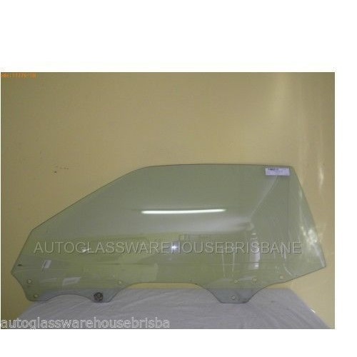 suitable for TOYOTA SUPRA MA71 - HATCHBACK 1986>1992 - PASSENGER - LEFT SIDE FRONT DOOR GLASS - (Second-hand)